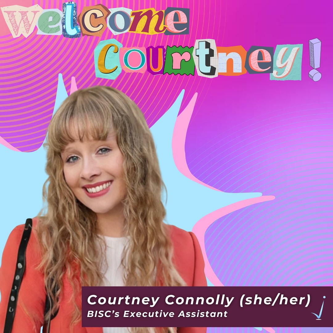 Instagram photo for: Welcome to our newest BISCuit, Courtney Connolly! Courtney is BISC’s new Executive Assistant, and we’re so excited she’s part of the team. 🥳
...
