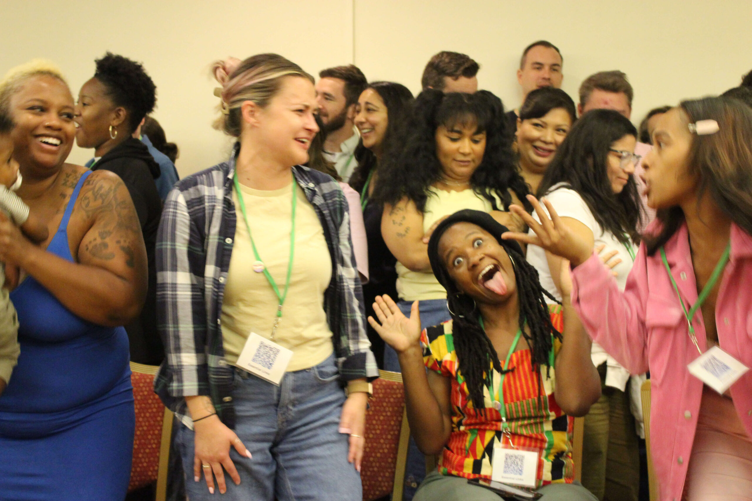 People at BISC event.